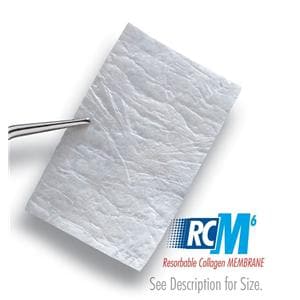 RCM6 Resorbable Membrane Collagen 30x40mm Sterile Ea