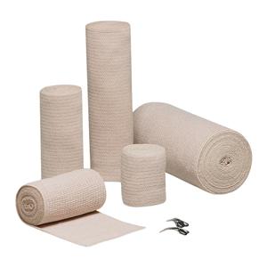 REB Stretch Bandage Elastic 6"x10yd Tan Sterile 10/Ca