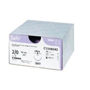 Safil Suture 3-0 18" Polyglycolic Acid Braid DS-19 Violet 36/Bx