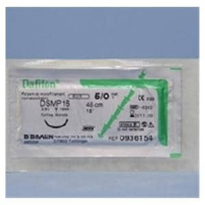 Dafilon Suture 5-0 18" Polyamide Monofilament DSMP16 Blue 12/Bx