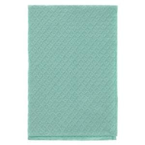 TIDI Choice Diamond Towel Bib 2 Ply Tiss/Poly Bck 13 in x 18 in Grn Dsp 500/Ca