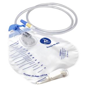 Urinary Drainage Bag 2000cc Anti-Reflux Valve