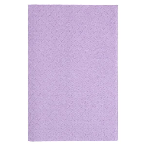 TIDI Ultimate Diamond Towel Bib 3 Ply T/P Bck 13 in x 18 in Lav Disp 500/Ca