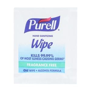 Sanitizer Wipes Purell 62% Ethyl Alcohol 1000/Ca