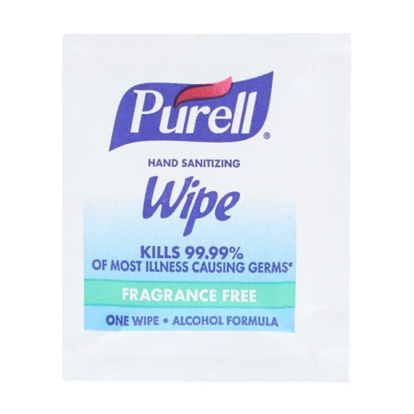 Sanitizer Wipes Purell 62% Ethyl Alcohol 1000/Ca