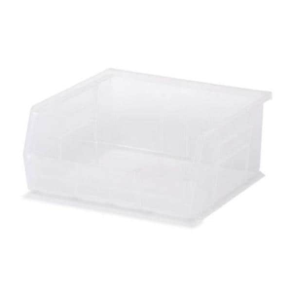 Organizer Bin Polypropylene Semi-Clear 11x10-7/8x5" Ea