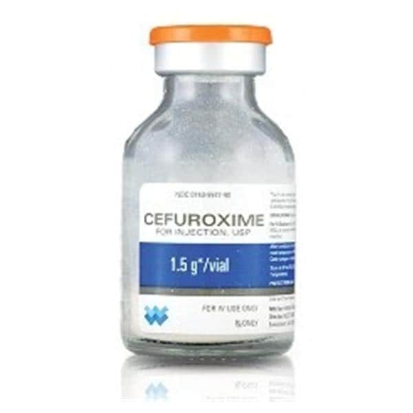 Cefuroxime Injection 1.5gm/vl Powder Vial 25/Bx