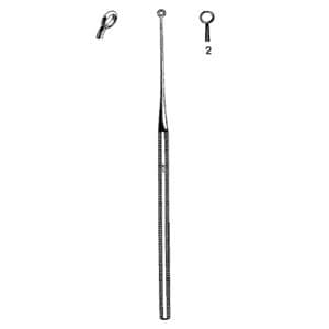 Buck Ear Curette Stainless Steel Non-Sterile Reusable Ea