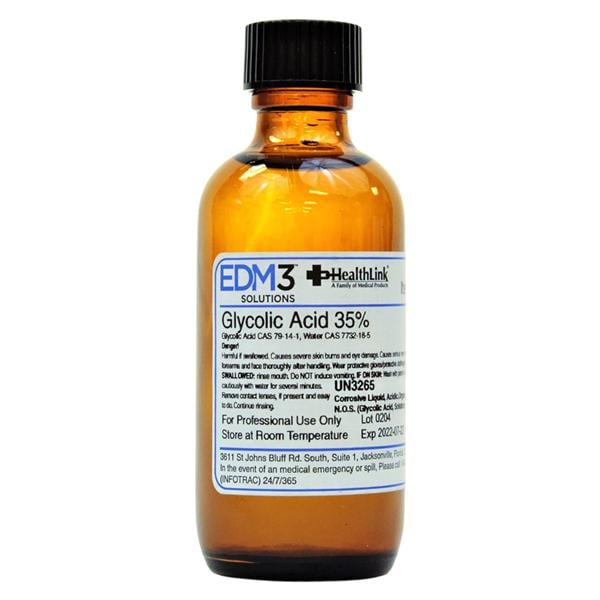 Glycolic Acid Reagent 35% 2oz With Color Chart Bt