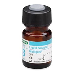 Multiqual Assayed Chemistry Level 3 Control 12x3mL For Analyzer 12/Bx