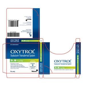 Oxytrol Transdermal System 3.9mg Box 8/Bx