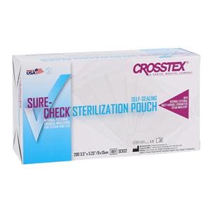 Sure-Check Sterilization Pouch 3.5 in x 5.25 in 200/Bx, 10 BX/CA