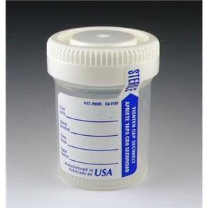 Tite-Rite Transport Container 60mL Polypropylene Sterile 500/Ca