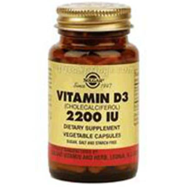 Vitamin D Supplement Vegicaps 2200iu 50/Bt