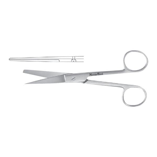 Meister-Hand Operating Scissors Straight 5-1/2" Stainless Steel Ea