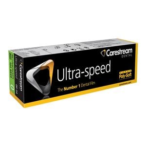 Ultra-Speed Intraoral X-Ray Film DF-54 Size 0 D Speed 100/Bx, 80 BX/CA