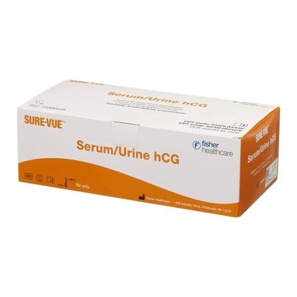 Sure-Vue hCG Urine/Serum Test Kit CLIA Wvd f/ Urn/ Mod f/ Srm 30/Pk