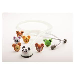 Adimals Classic Stethoscope Pediatric White Single Lumen Tubing Ea