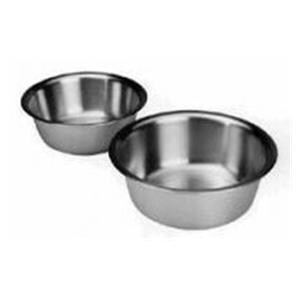 Solution Basin Round Stainless Steel Silver 7qt