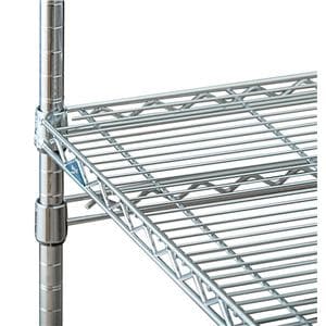 Super Erecta Brite Storage Shelf Zinc Plated Steel Wire Ea