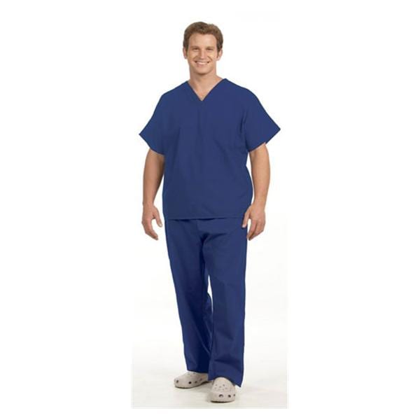 Scrub Pant 1 Pocket 3X Large Cobalt Blue Unisex Ea