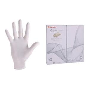 Curve Nitrile Exam Gloves Pro White Non-Sterile