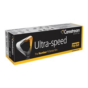 Ultra-Speed Intraoral X-Ray Film DF-53 Size 0 D Speed 100/Bx, 80 BX/CA