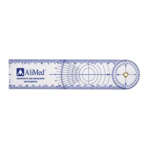 ROM Goniometer Rulangemeter Joint 6" 0-180/0-360 Degree Range