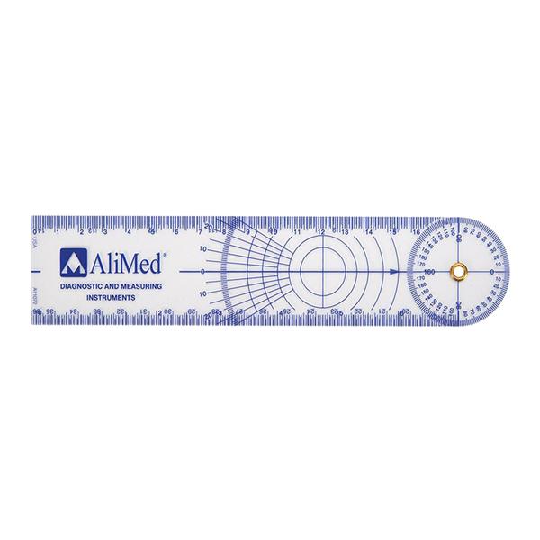 ROM Goniometer Rulangemeter Joint 6" 0-180/0-360 Degree Range