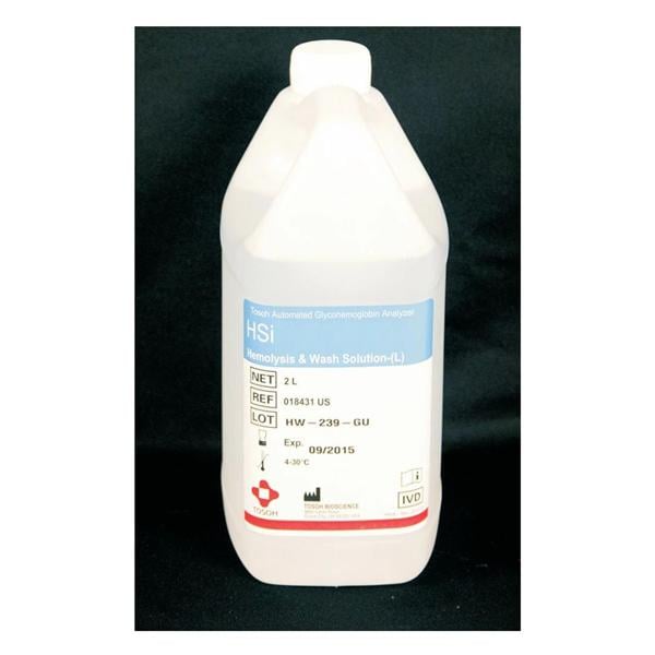 Hemolysis Wash Solution 2000mL For G8 Automated HPLC Analyzer Ea