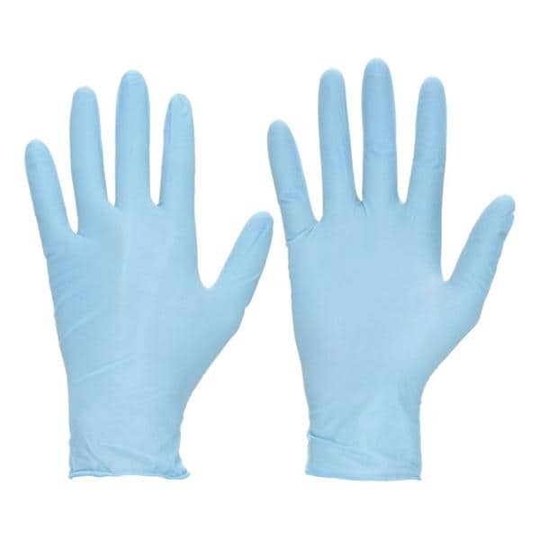 Microflex Nitrile Exam Gloves Large Blue Non-Sterile