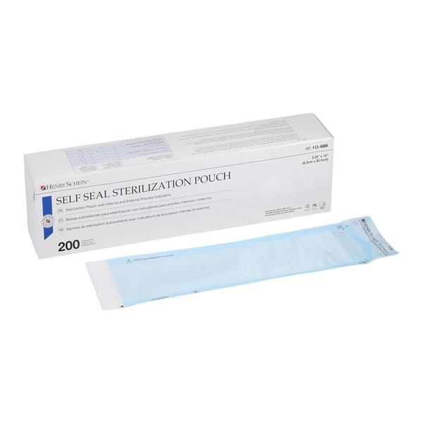 SelfSeal Sterilization Pouch Self Seal 3.25 in x 12 in 200/Bx