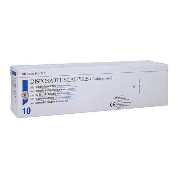 Scalpel Surgical #11 Sterile Disposable 10/Bx