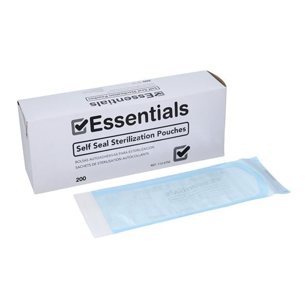 Essentials Self Seal Pouch Self Seal 3.5 in x 9 in 200/Bx, 6 BX/CA