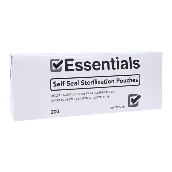 Essentials Self Seal Pouch 4.25 in x 11 in 200/Bx, 6 BX/CA