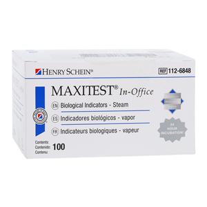 Maxitest Biological In Office Indicator Refill 100/Bx