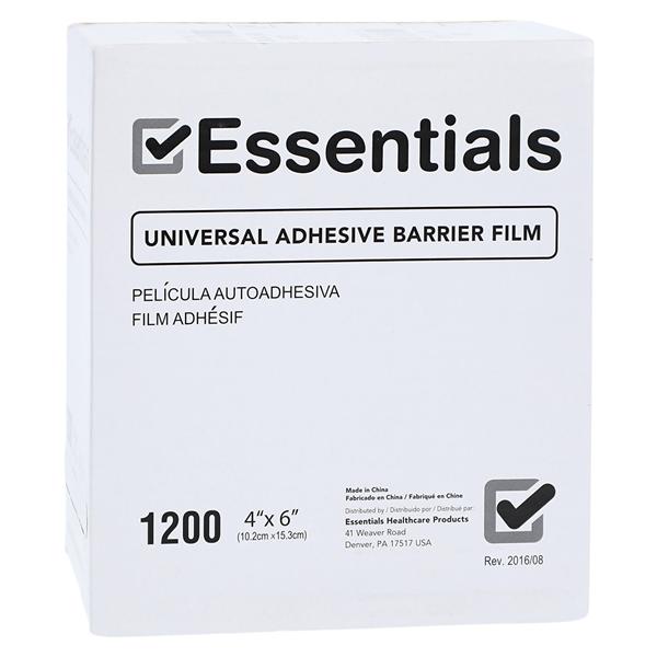 Essentials Cover Film 4 in x 6 in Clear 1200/Bx