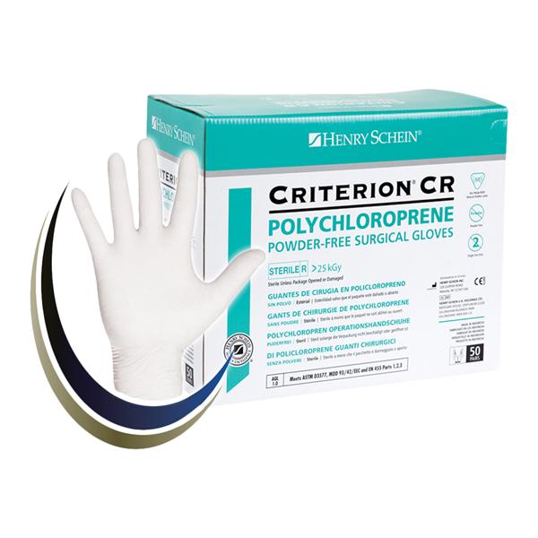 Criterion Polychloroprene Surgical Gloves 6 Extended White