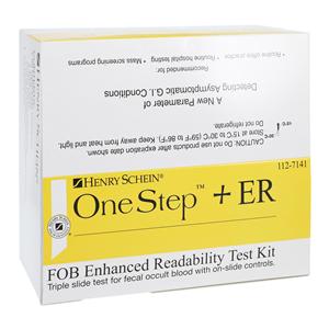 OneStep+ Enhanced Readability Test Kit f/ FOB w/ 3Sld/Dvlpr/Aplctr 50/Bx