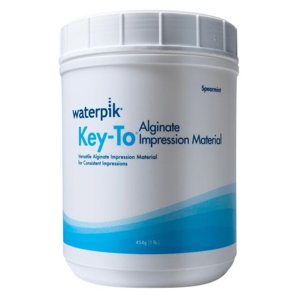 Waterpik Key-To® Alginate 1 Lb Regular Set Regular Body 1Lb/Ea, 10 EA/CA