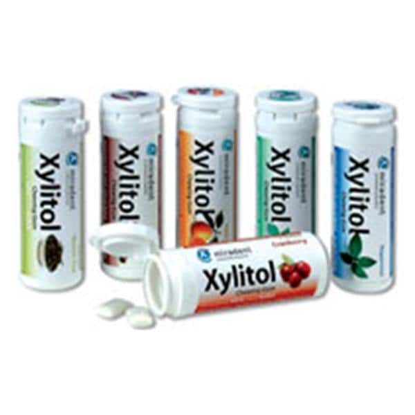 Miradent Xylitol Gum Fresh Fruit 30/Tube 12Tb/Bx