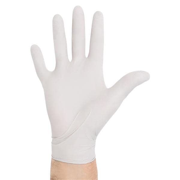 Sterling Nitrile Exam Gloves Large Gray Sterile