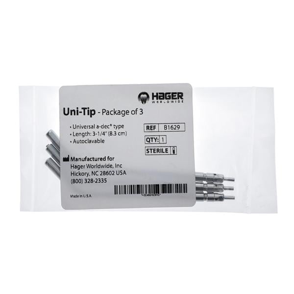 Uni-Tip Syringe Tip Universal 3 1/4 in Long Ea