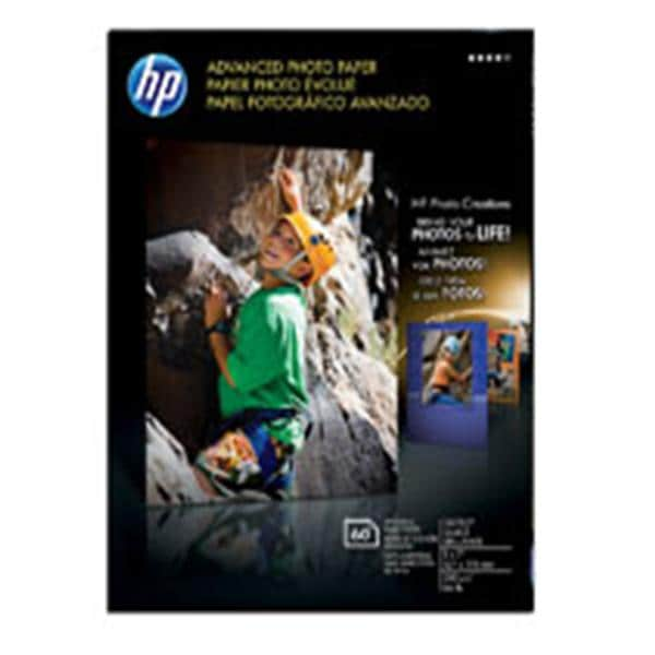 HP Advanced Photo Paper 5 in x 7 in 10.5 Mil 60/Pack 60/Pk