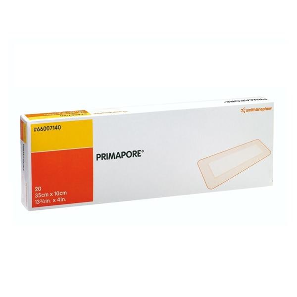 Primapore Cotton Post Op Island Dressing 13-3/4x4" Non-Sterile Adhesive