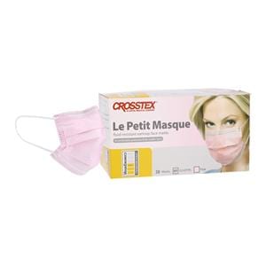 Le Petit Masque Mask ASTM Level 1 Pink / White 50/Bx, 10 BX/CA