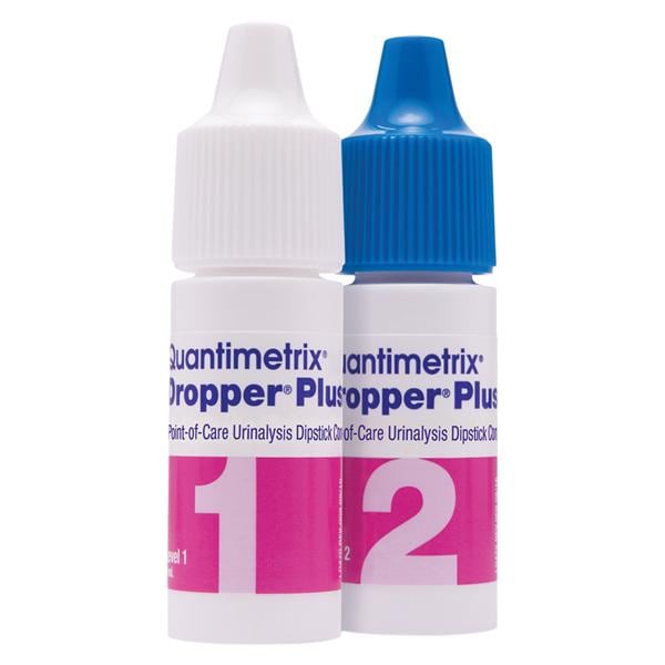 Dropper Plus POC Urinalysis Dipstick Level 1-2 Control 10/Bx