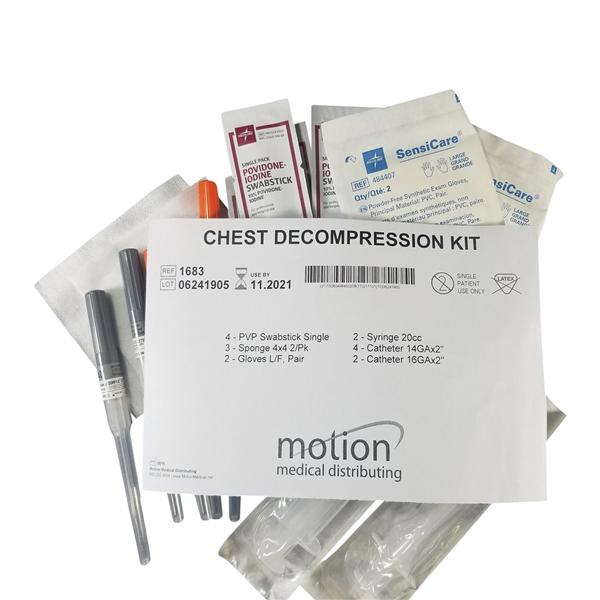 Chest Decompression Kit Ea