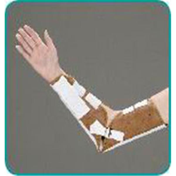 Immobilization Splint Elbow Size Medium Leatherette 12.5" Forearm Universal