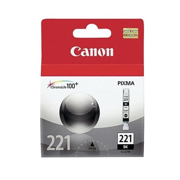 Canon CLI-221BK ChromaLife 100+ Black Ink Tank (2946B001) Ea